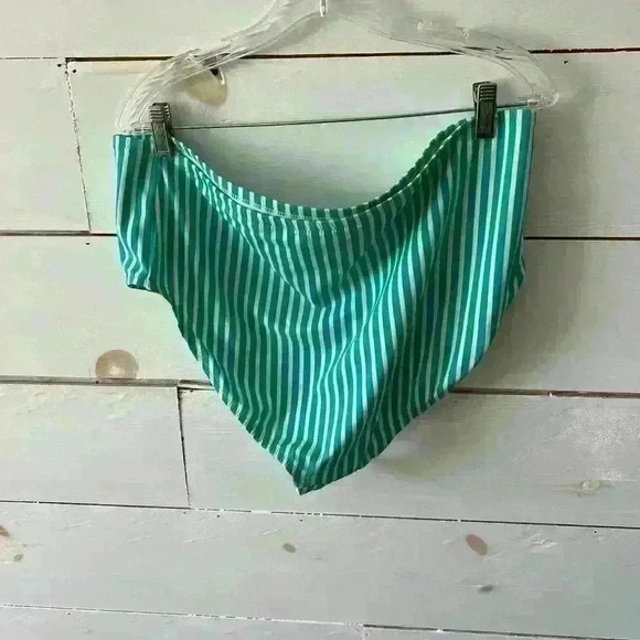 Kona Sol size 20 bikini bottoms, green and white stripe, plus size, bundle deal! - Picture 3 of 4
